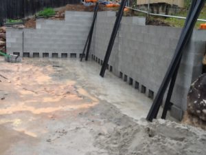 retaining wall gold coast